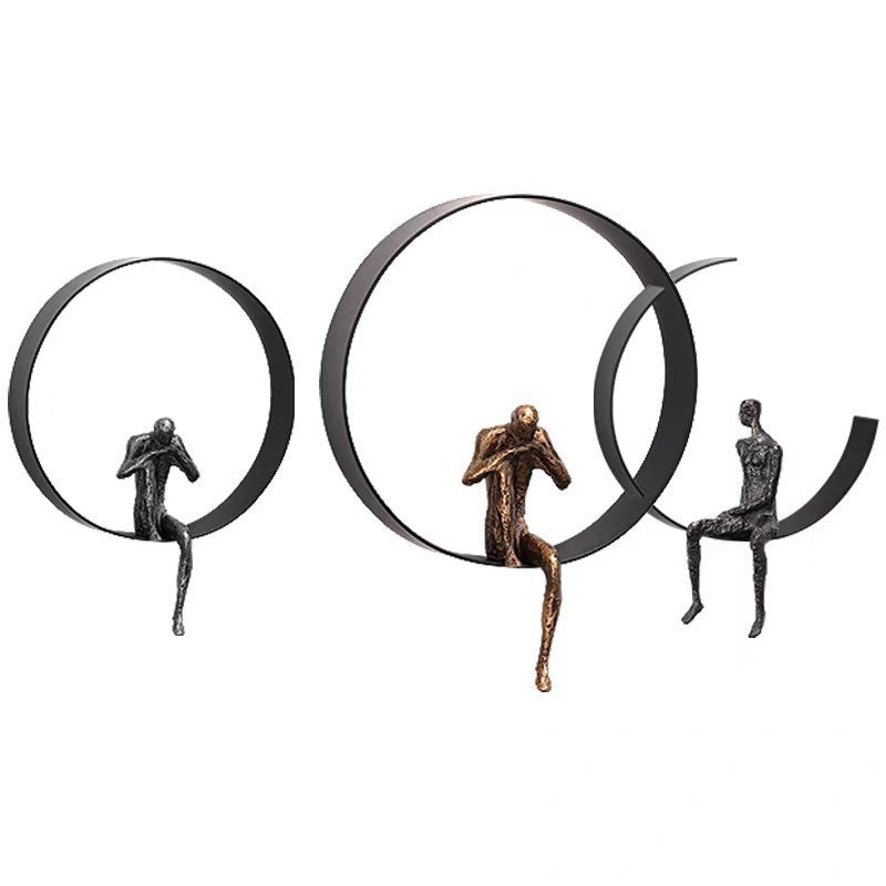 Luxe Divine Collection ~ Luxury Modern Iron Background Wall Hanging Wall Decor