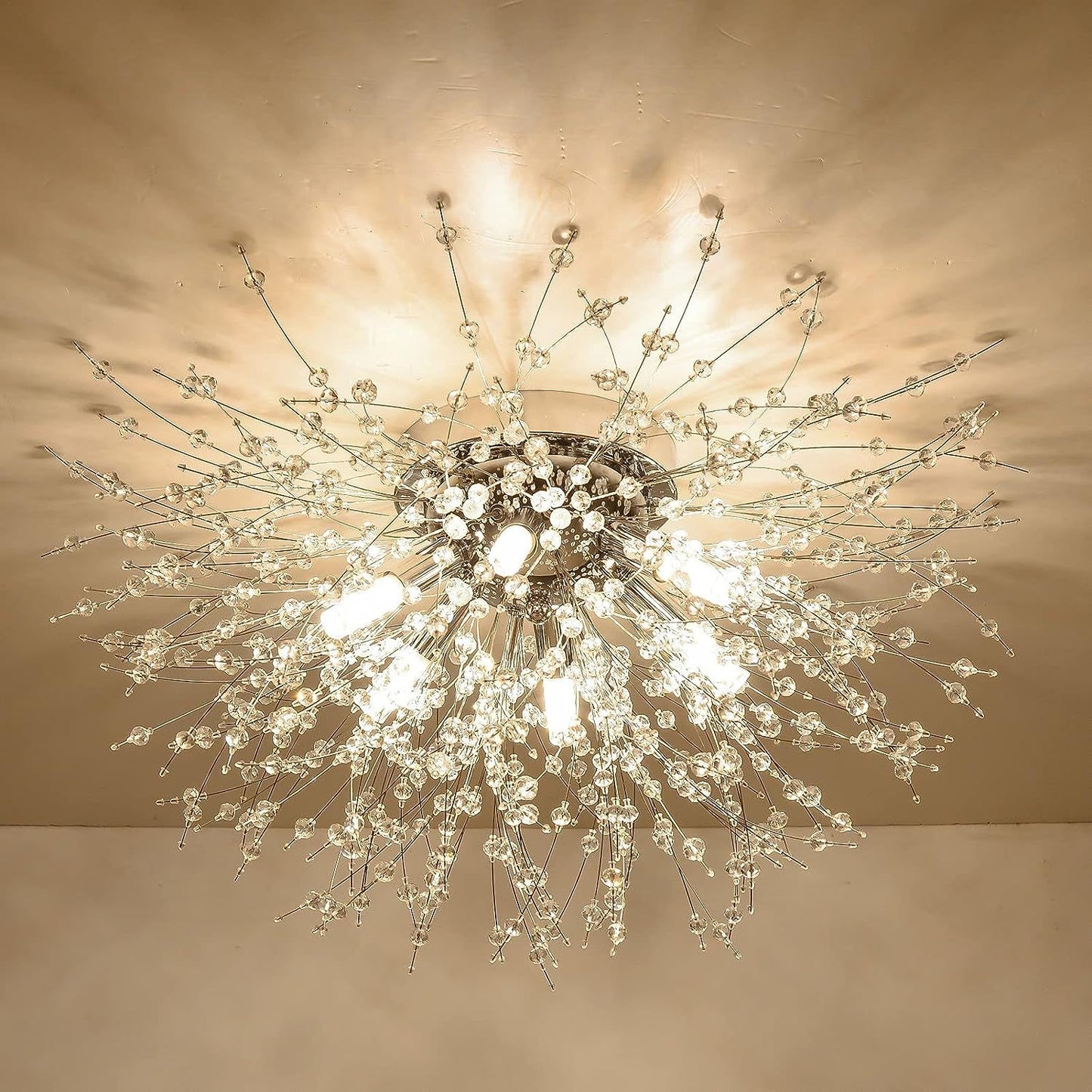 Luxe Divine Collection ~ Crystal Recessed Chandelier
