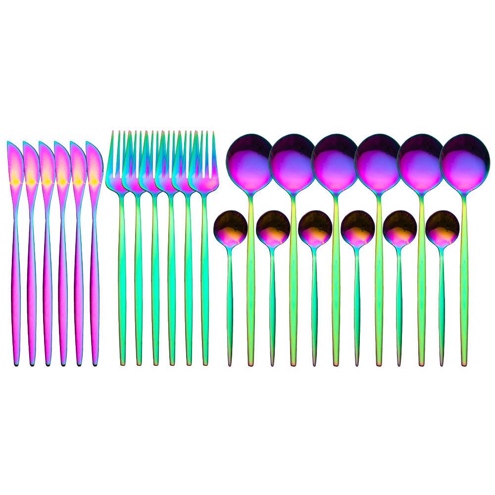 Luxe Divine Collection ~ 24pcs Luxury Cutlery Set