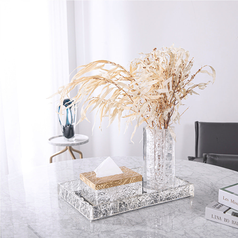 Luxe Divine Collection ~ Modern Luxury Creative Crystal Tissue Box