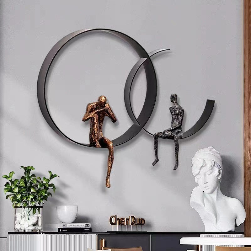 Luxe Divine Collection ~ Luxury Modern Iron Background Wall Hanging Wall Decor