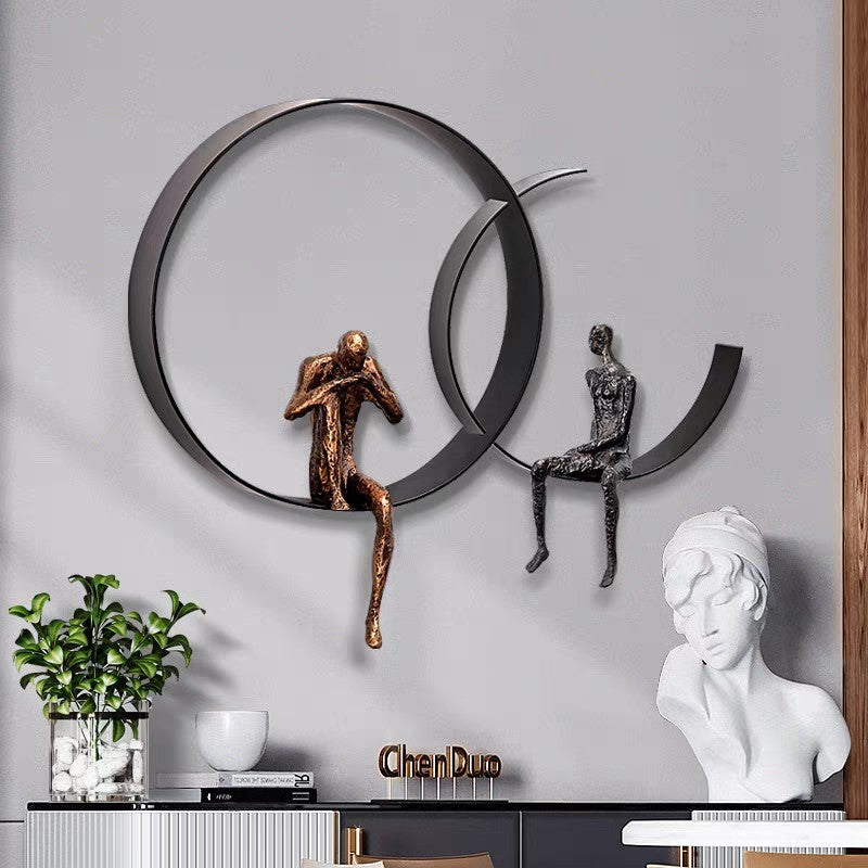 Luxe Divine Collection ~ Luxury Modern Iron Background Wall Hanging Wall Decor