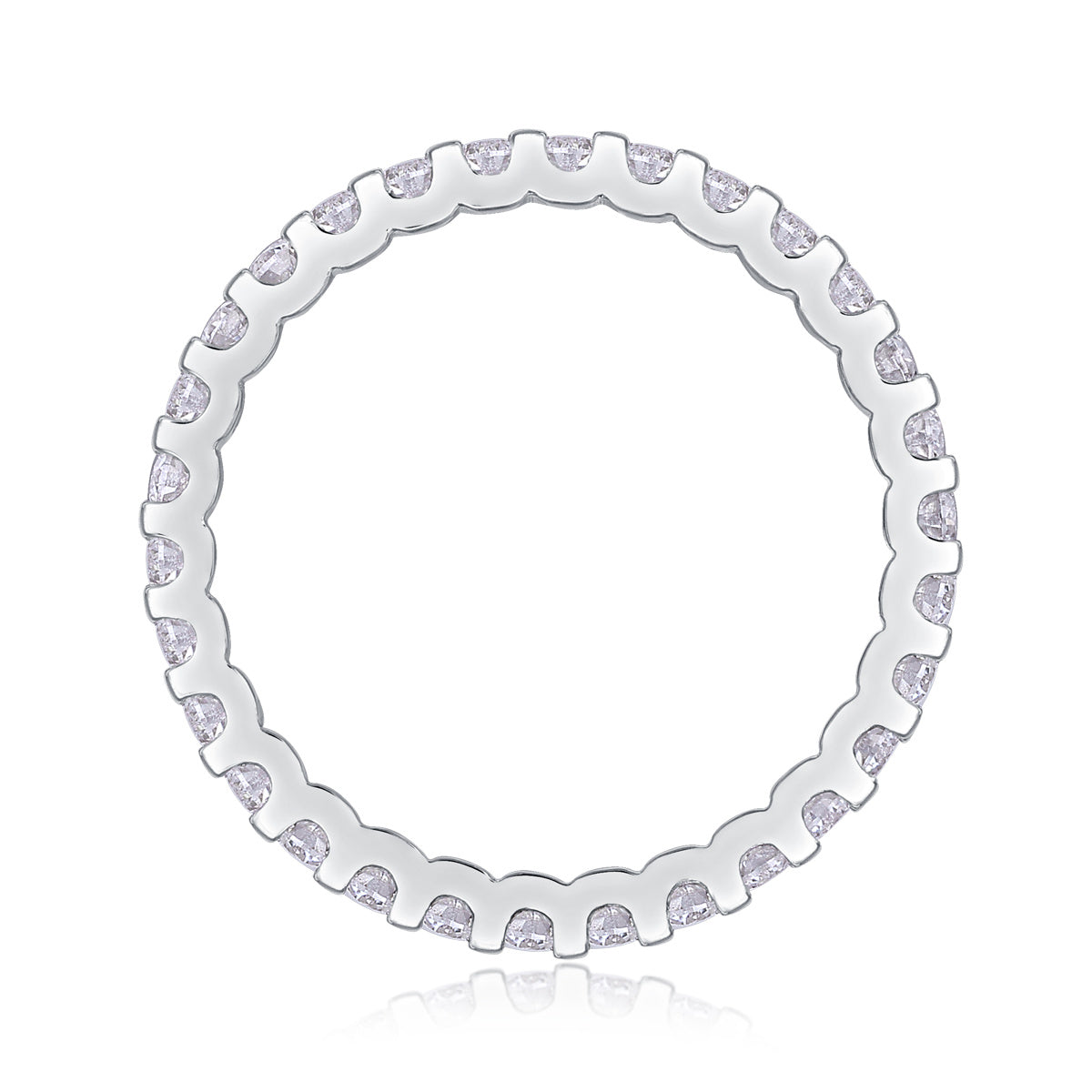 Luxe Divine Collection ~ Wish Diamond Moissanite Silver Ring