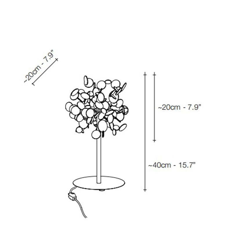Luxe Divine Collection ~ Luxury Bedside Table Lamp Decoration