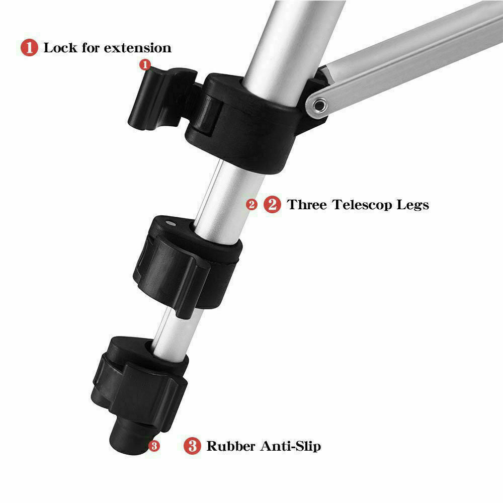 Luxe Divine Collection ~ Professional Camera Tripod For Cell Phone, Portable, Great for Live Stream, Carry Bag Included