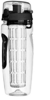 Luxe Divine Collection ~ 1000ml Water Fruit Bottle, BPA Free, Fruit Infuser, Juice Shaker
