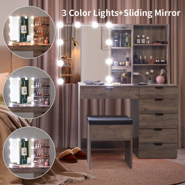 Luxe Divine Collection ~ Vanity Retro Dray Dressing Table Set