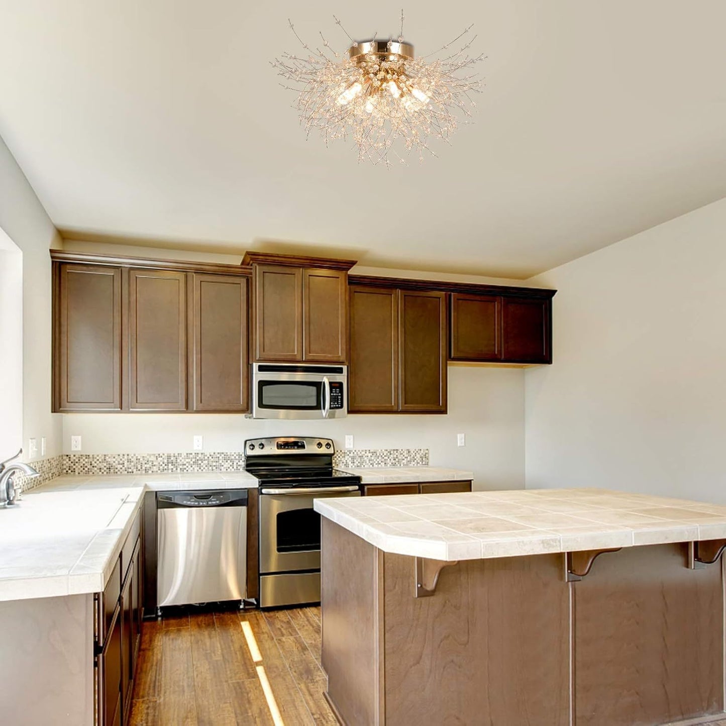 Luxe Divine Collection ~ Crystal Recessed Chandelier