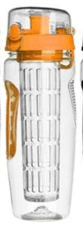 Luxe Divine Collection ~ 1000ml Water Fruit Bottle, BPA Free, Fruit Infuser, Juice Shaker