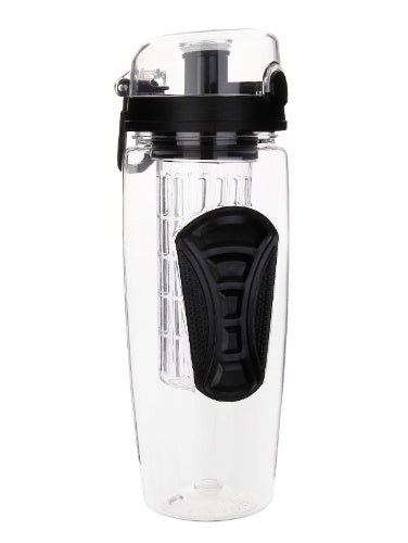 Luxe Divine Collection ~ 1000ml Water Fruit Bottle, BPA Free, Fruit Infuser, Juice Shaker