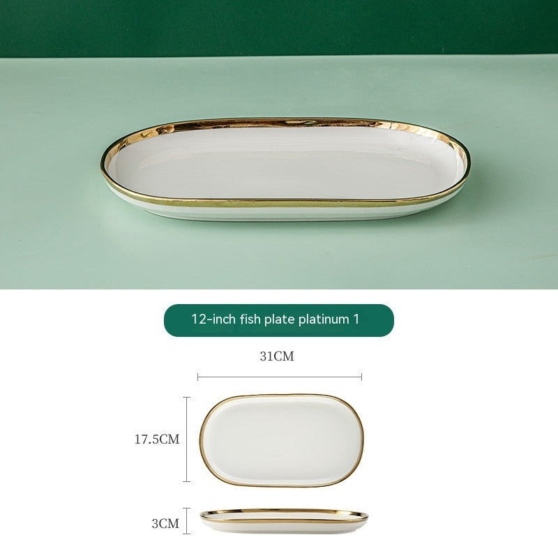 Luxe Divine Collection ~ Luxury Nordic Home Ceramic Bowl or Plate