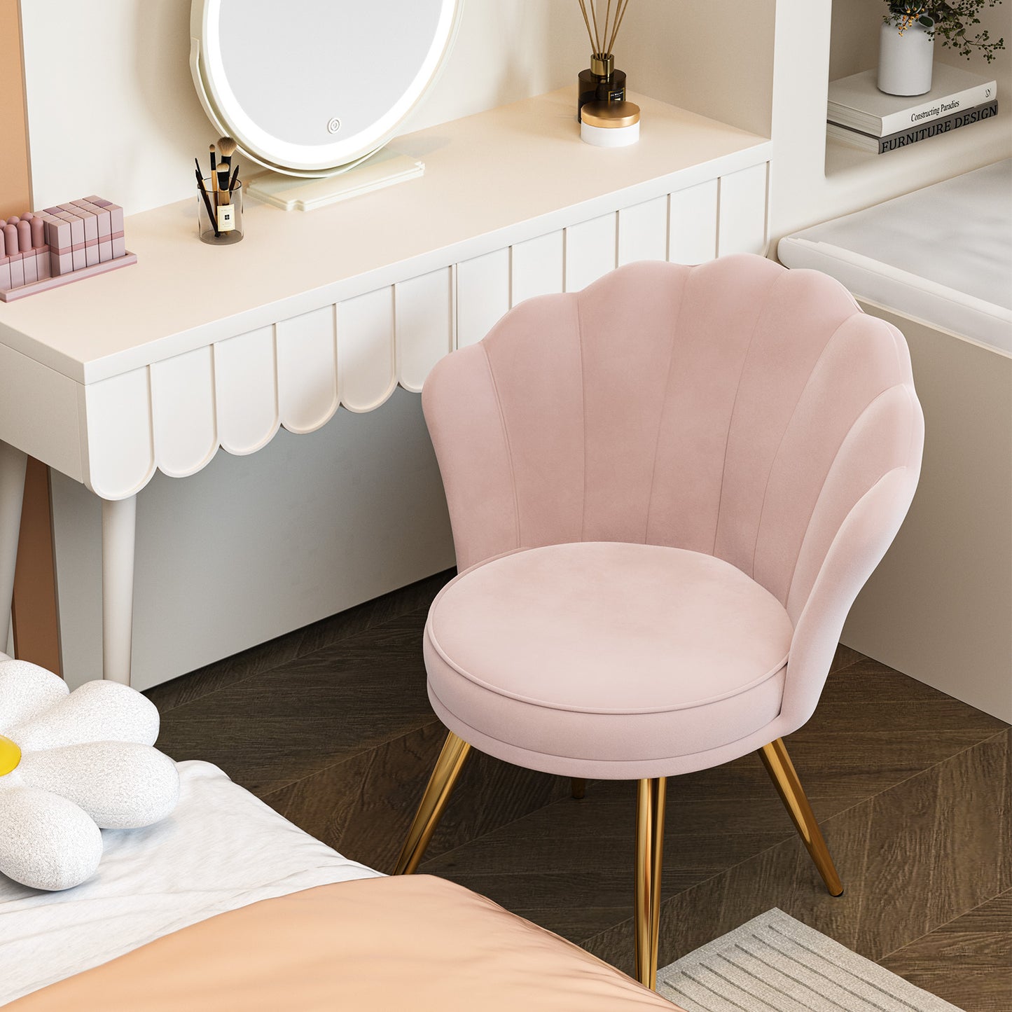 Luxe Divine Collection ~ Premium Velvet Accent Chair, Multiple Colors