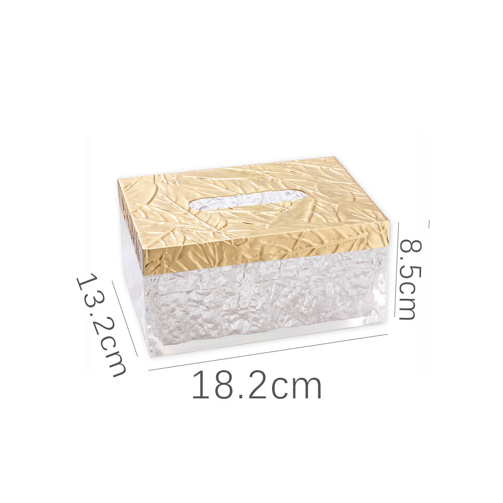 Luxe Divine Collection ~ Modern Luxury Creative Crystal Tissue Box