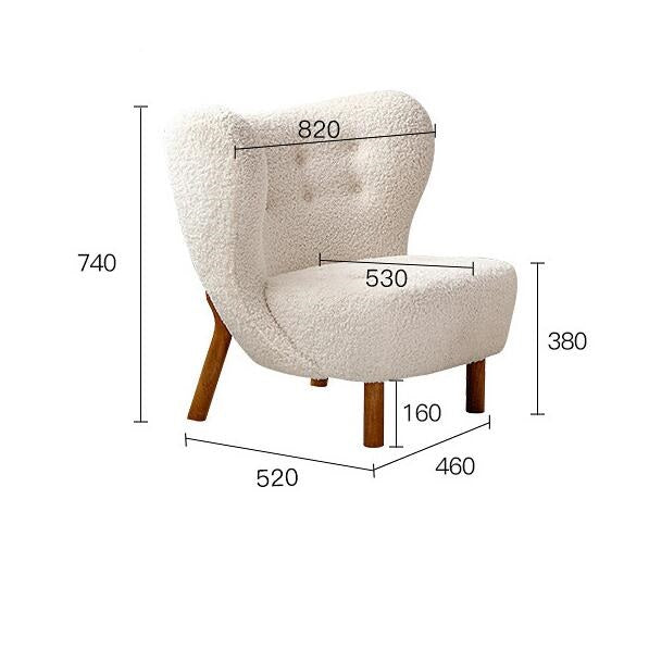 Luxe Divine Collection ~ Nordic Luxury Sofa Chair