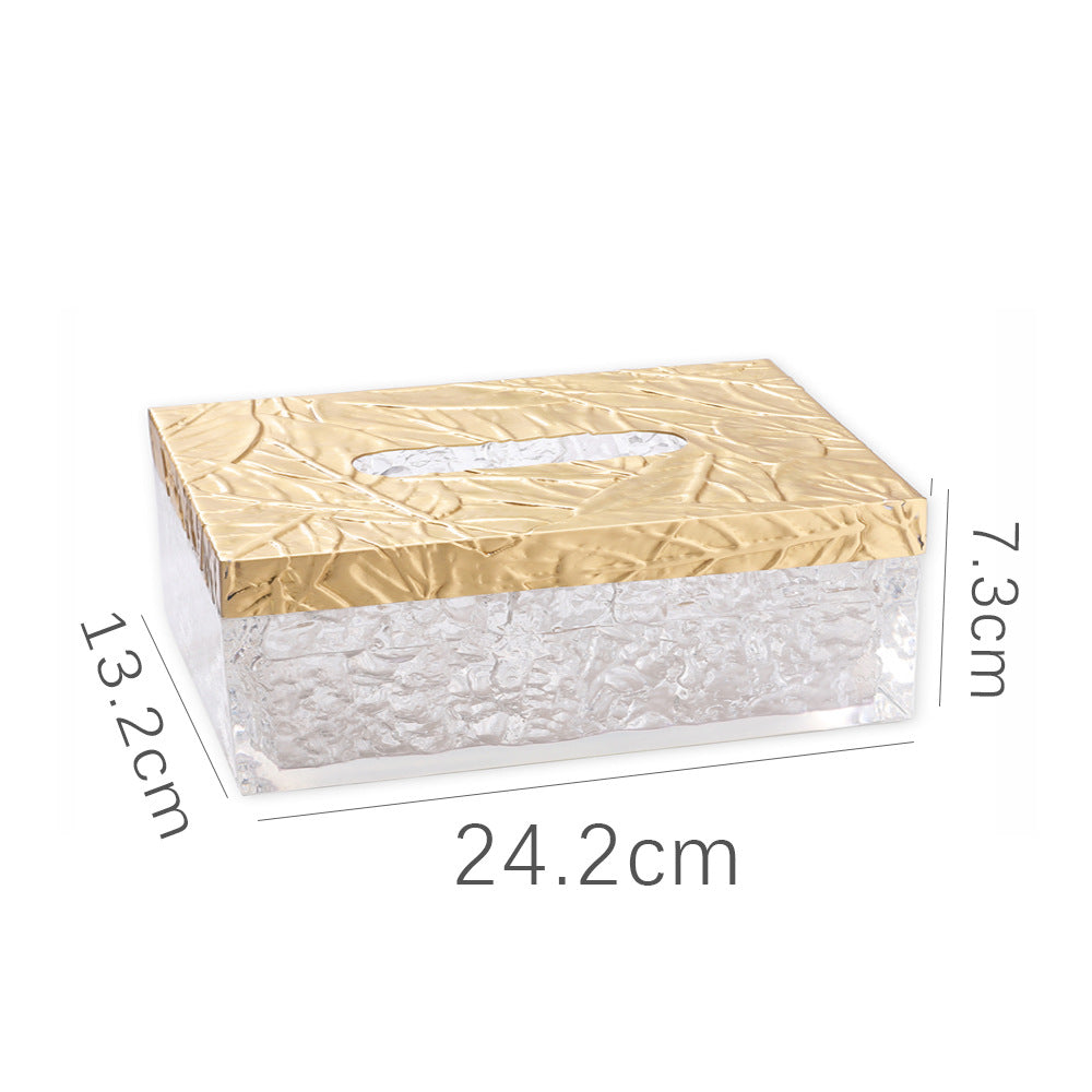 Luxe Divine Collection ~ Modern Luxury Creative Crystal Tissue Box