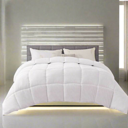 Luxe Divine Collection ~ Four Season Universal Down Comforter, Queen and King