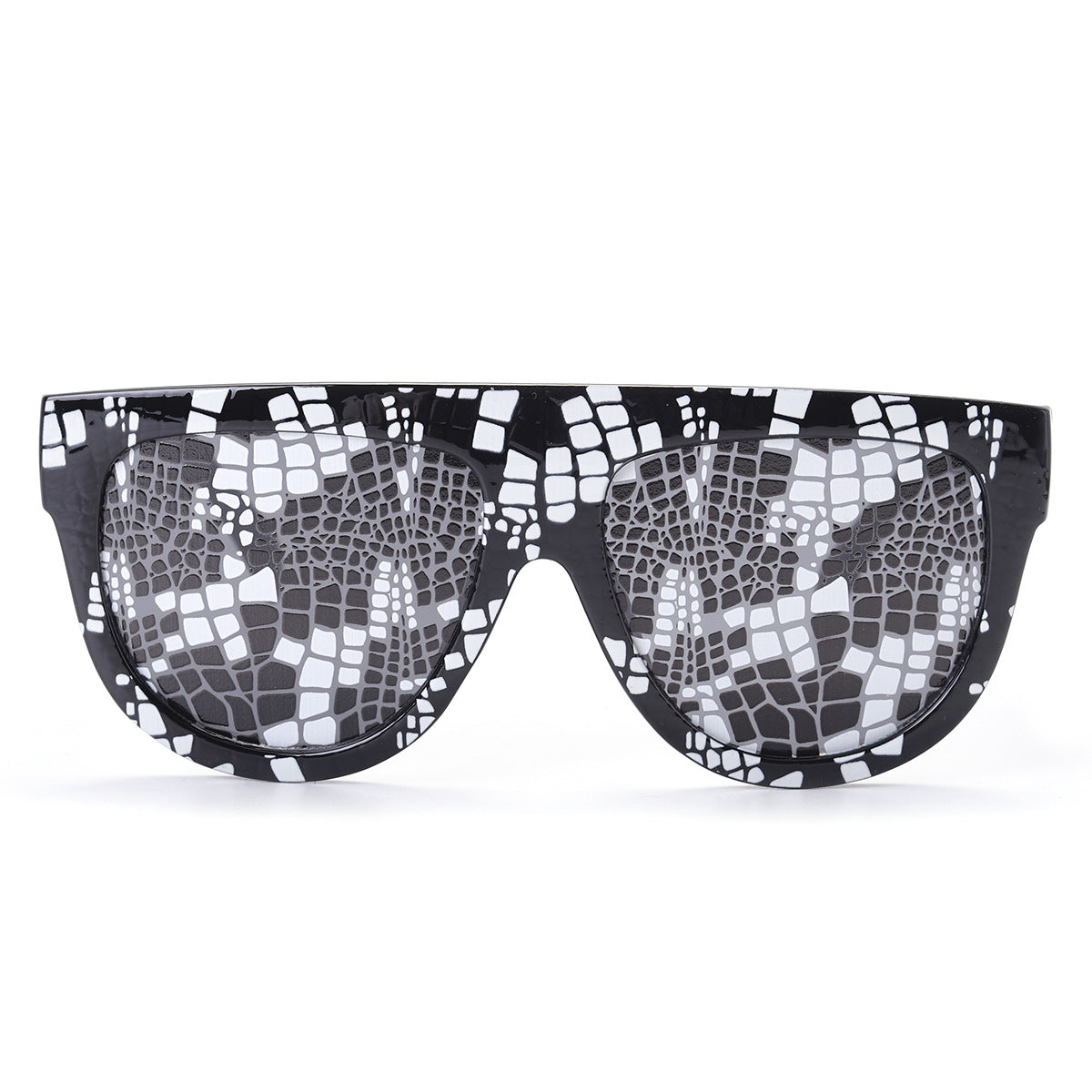 Luxe Divine Collection ~ Python Pattern Sunglasses