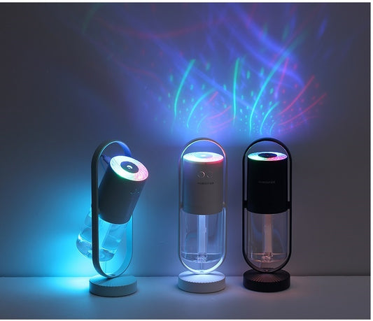Luxe Divine Collection ~ USB Air Humidifier With Projection Night Lights Ultrasonic Car or Home Mist MakerAir Purifier and Humidifier Sticks Sold Separately