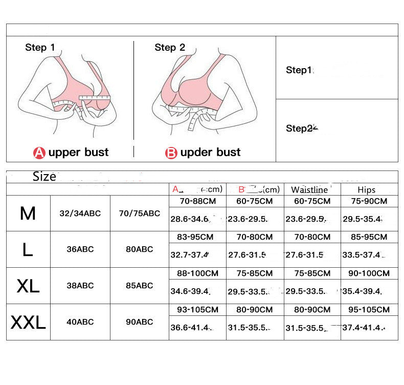 Luxe Divine Collection ~ Wireless Sports Triangle Cup Bra Set