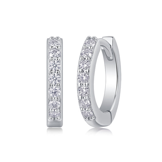 Luxe Divine Collection ~ Moissanite Silver Earrings