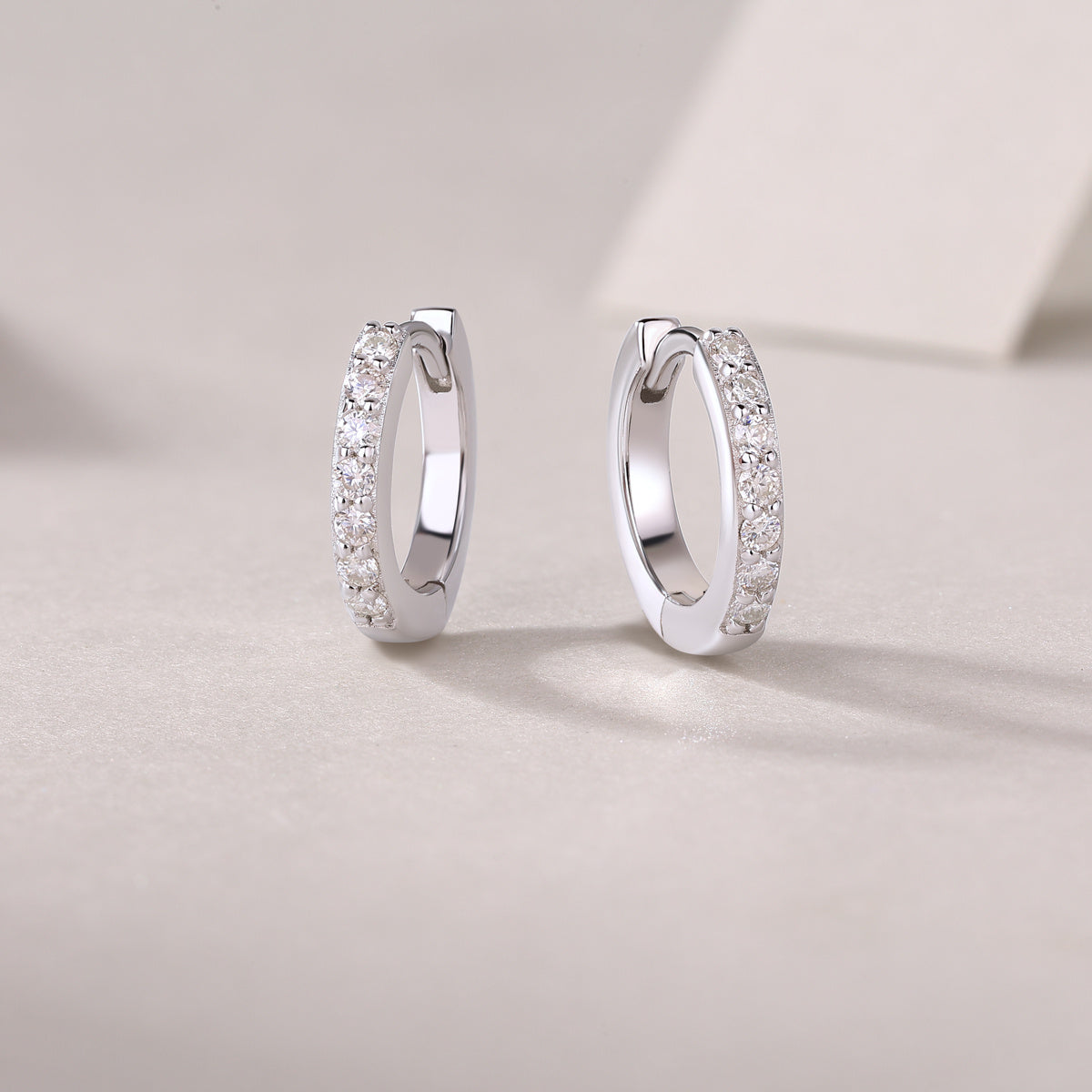 Luxe Divine Collection ~ Moissanite Silver Earrings