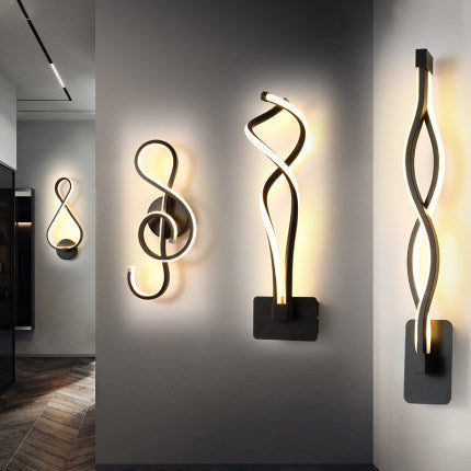 Luxe Divine Collection ~ Led wall lamp nordic minimalist