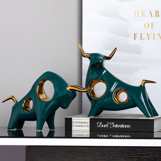 Luxe Divine Collection ~ Creative Green Gold Home Decoration Ornament