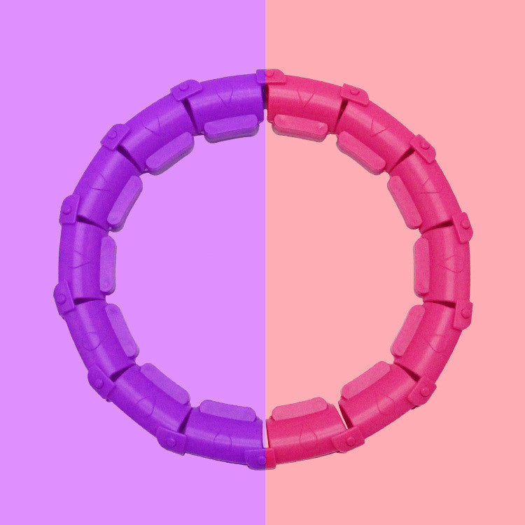 Luxe Divine Collection ~ Fitness Ring Adjustable Sport Hoops Abdominal Thin Waist Exercise Detachable Massage Fitness Hoops Gym Home Training Weight Loss