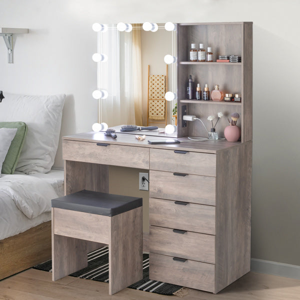 Luxe Divine Collection ~ Vanity Retro Dray Dressing Table Set