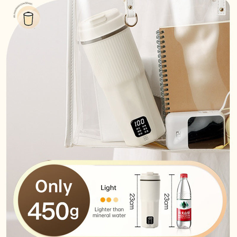 Luxe Divine Collection ~ Portable Multifunctional Electric Kettle: Heating Cup, Stew Cup, Health - Preserving & Thermo Pot, Mini Travel Teapot