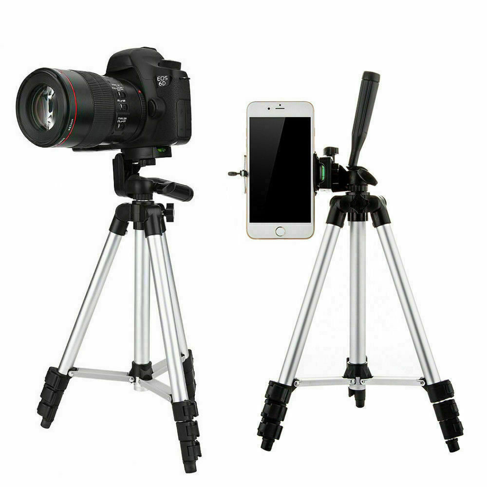 Luxe Divine Collection ~ Professional Camera Tripod For Cell Phone, Portable, Great for Live Stream, Carry Bag Included