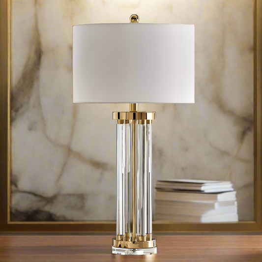 Luxe Divine Collection ~ Postmodern Luxury Crystal Lamp