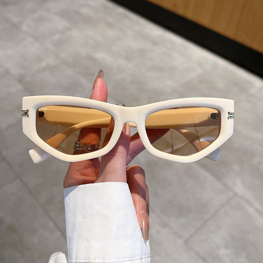 Luxe Divine Collection ~ Irregular Cat Sunglasses, Multiple Colors