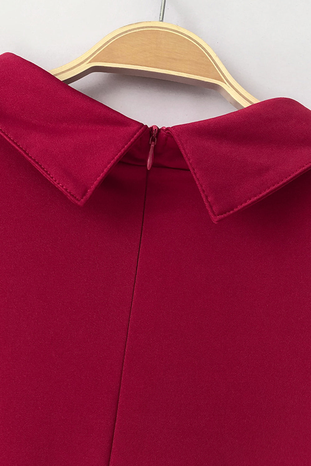 Luxe Divine Collection ~ Mock Neck Tie-Waist Half Sleeve Jumpsuit