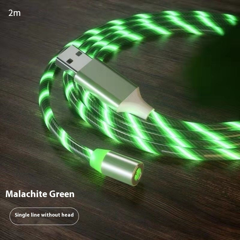 Luxe Divine Collection ~ Magnetic Charging Cable Streamer Fast Charging Cable Lighting, in Micro, USB Cable,  LED, Magnet Charger Type-C Cable