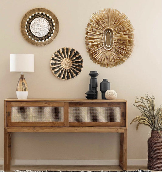 Luxe Divine Collection ~ Moroccan Bohemian Wall Decor Hanging Plate